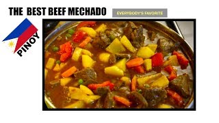 THE BEST BEEF MECHADO [upl. by Eedyaj155]