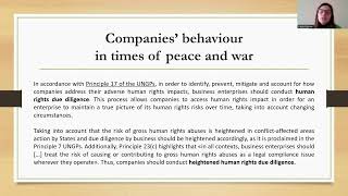 International Humanitarian Law and Business is there a bridge [upl. by Skoorb]