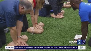 It is CPR and AED week learn how you can save a life [upl. by Enyamert]