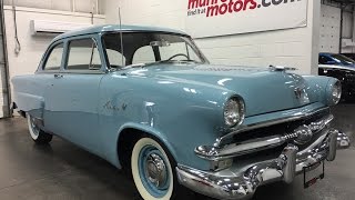 1953 Ford Mainline Sedan 239 Flat Head V8 UNBELIEVEABLE [upl. by Bronny416]