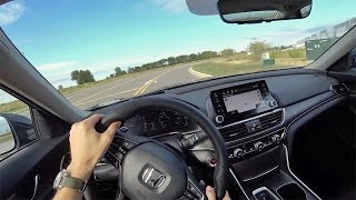 2018 Honda Accord 20T Touring 10Speed Automatic  POV First Impressions Binaural Audio [upl. by Leak]