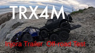 TRX4M Injora Trailer Offroad Test [upl. by Elleinahc]