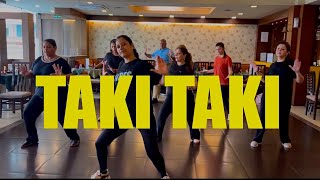 TAKI TAKI zumba dance  TAKI TAKI dance  TAKI TAKI song [upl. by Huskey]