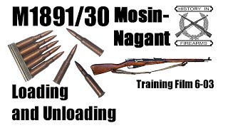 MosinNagant Loading and Unloading TF 603 [upl. by Anirres124]