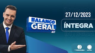 🔴 BALANÇO GERAL TARDE  27122023  TV PARANAÍBA AFILIADA RECORD [upl. by Carlotta]