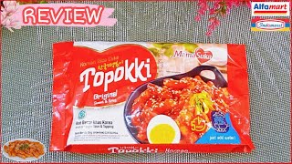 Review Topokki Instan MamaSuka  Topokki Instan Alfamart Indomaret 한국떡볶이 [upl. by Gies]