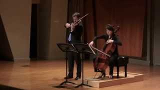 Erwin Schulhoff  Duo for Violin amp Cello [upl. by Nylicaj]