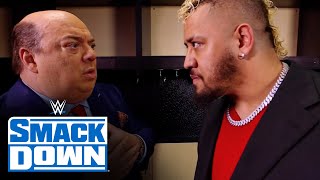 Roman Reigns tells Solo Sikoa “You call the shots” SmackDown highlights May 10 2024 [upl. by Annerahs]