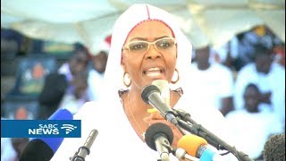 Grace Mugabe has again attacked Zims vice president [upl. by Niltak]