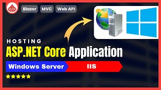 Deploy ASPNet Core Web Application in IIS  Dot Net Core Hosting [upl. by Rap333]