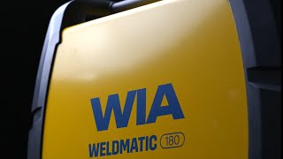 WIA Weldmatic 180  Next Generation MultiProcess Welder [upl. by Nrubliw317]