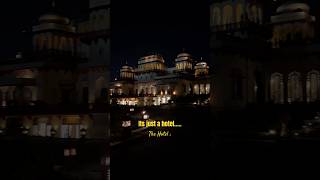 Its not just a hotel  The Rambagh Palace Jaipur shorts royal luxury heaven [upl. by Auoh]