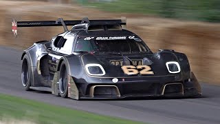 Radford Type 622 Pikes Peak MONSTER fullsending it at Goodwood FoS 2023  710bhp861kg [upl. by Mccullough685]