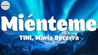 TINI Maria Becerra  Miénteme Official Video [upl. by Anabahs]