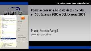 Error al adjuntar base de datos en SQL 2008 y creada en SQL 2005 [upl. by Nonnelg]