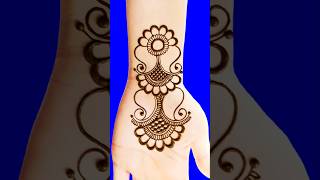 Easy Simple Full Hand Mehndi DesignArabic Mehndi DesignMahadi DigainMehndi Digene mehndi shorts [upl. by Anul]