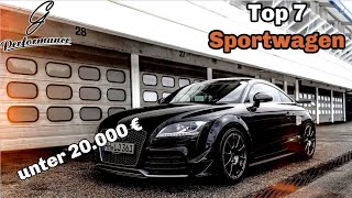 Die besten Sportwagen für unter 20000 €  G Performance [upl. by Adla411]