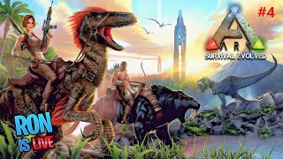 ARK SURVIVAL EVOLVED 4  AMAZING CAVE EXPLORATION IN NEW MAP [upl. by Euqinay]