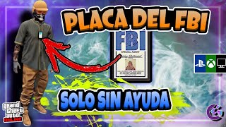 Como Tener PLACA FBI  Ponerla a CUALQUIER CONJUNTO  GTA 5 ONLINE [upl. by Aikemal861]