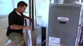 How to replace a furnace filter [upl. by Delanos]