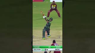 Fakhar Zaman Smashes 40 Runs in Just 17 Balls 💥 PAKvWI SportsCentral Shorts PCB M9C2K [upl. by Htenay]