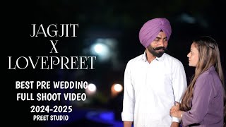 Best Pre Wedding Full Shoot Video 2024  JAGJIT X LOVEPREET  Preet Photography  INDIA [upl. by Adnak]