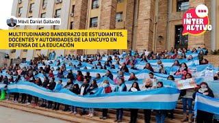 Banderazo Jóvenes Argentinos en defensa de las Universidades Públicas [upl. by Annice610]