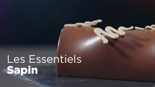 Valrhona  Essentiels  Décors chocolat  sapin [upl. by Nowyt248]