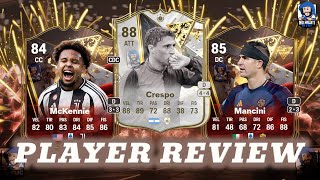 CRESPO 88 icon  MANCINI 85 MCKENNIE 84  Centurions quotCenturioniquot  FC 25 Review ITA [upl. by Ramonda416]