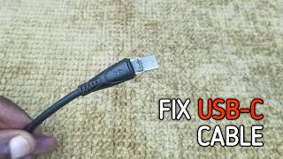 How To Repair Usb Cable Connector 100 Fix   Repair Usb Cable [upl. by Jessee]