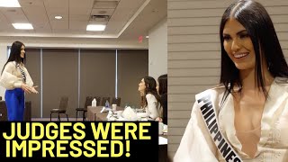 WOW Gazini Ganados STUNS at the Preliminary Interview sa Miss Universe 2019 [upl. by Mcarthur]