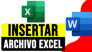 Cómo INSERTAR un ARCHIVO EXCEL en un DOCUMENTO WORD 2024  Adjuntar Excel en Word Fácilmente [upl. by Ailasor]