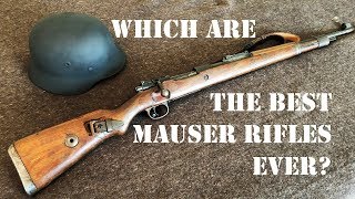 TOP 5 Best Mauser Military Bolt Action Rifles EVER [upl. by Scrope]