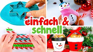 Schöne DIYLASTMINUTEGeschenkideen 🎁 für WENIG GELD [upl. by Okechuku579]