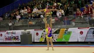 Gymnastics MIAC 2014 AG2 WP Balance POR GCP [upl. by Cheung530]