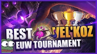 BEST VELKOZ EUW TOURNAMENT [upl. by Tersina257]