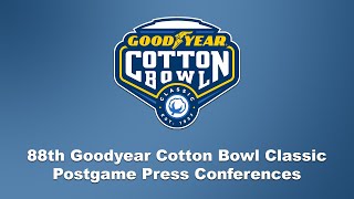 88th Cotton Bowl Classic Postgame News Conferences [upl. by Namya515]