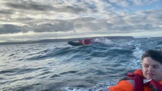 Small Inflatable Boats vs BIG SEAS  WORLD RECORD ATTEMPT [upl. by Nahtaj]