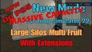 FS22 Large Silos Multi Fruit  New mod for Mar 18 [upl. by Naor374]