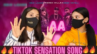 Aa  Roach Killa  Reaction By Girls  Arif Lohar  Deep Jandu  New Song 2024  BP Reaction [upl. by Atinrahs]