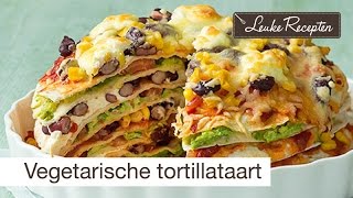 Vegetarische tortillataart recept [upl. by Takashi]