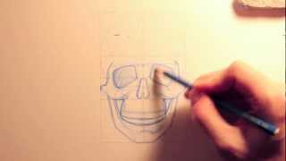 Tutorial Disegno Lezione 04 quotAnatomia del Teschioquot [upl. by Assilem]