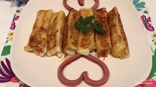 Fransuzcha sirli tost французский тост с сыром [upl. by Kwasi388]