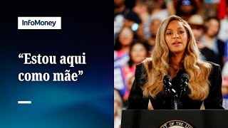 ASSISTA Beyoncé participa de comício de Kamala Harris no Texas [upl. by Nodarse662]