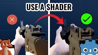 The BEST way to fix gun clipping in Godot 43 Use a Shader [upl. by Essie]