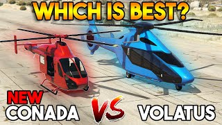 GTA 5 ONLINE  NEW CONADA VS VOLATUS WHICH IS BEST [upl. by Aerbua188]