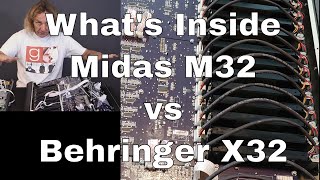 Take Apart Behringer X32 amp Midas M32 Public [upl. by Svensen]