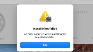 macOS Monterey InstallationDownload Failed An Error Occurred while Installing the Selected Updates [upl. by Tedd]