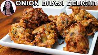 Make PERFECT Onion Bhaji Every Time  StepbyStep Recipe  Onion Bhajis [upl. by Ailecec]