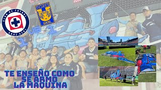 JORNADA 17 CRUZ AZUL VS TIGRES SE ARMÓ LA MAQUINITA 🚂💙✨ [upl. by Oraneg188]